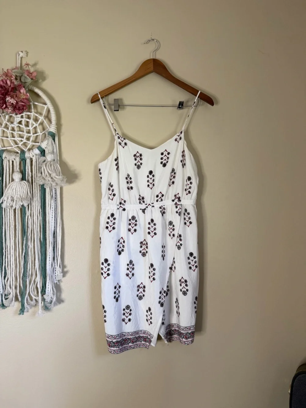 Madewell Silk Sandstar Dress in Vine Floral Size 8 - Picture 2 of 5